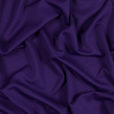 Regal Purple Stretch Polyester Double Knit | Mood Fabrics