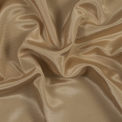 Victorian Gold Polyester Bengaline | Mood Fabrics