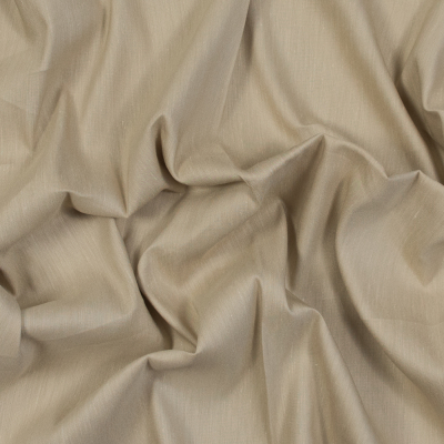 Asturias Khaki Stretch Linen Woven | Mood Fabrics