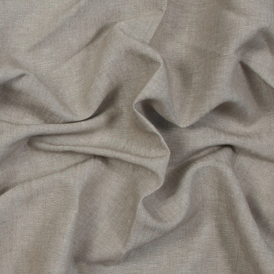 Wide Sierra Oatmeal Linen Woven | Mood Fabrics