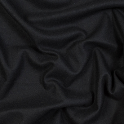 Michael Kors Black Wool and Cashmere Coating | Mood Fabrics