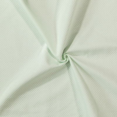 Maiori Mint Bullseye Organic Cotton Pique | Mood Fabrics