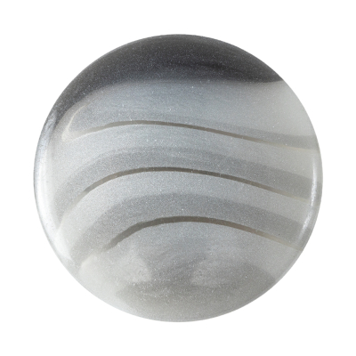 Gray Plastic Self Shank Button - 50L/32mm | Mood Fabrics