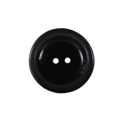 Gray Sparkle Plastic 2-Hole Button - 36L/23mm | Mood Fabrics