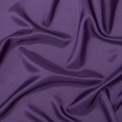 Lucidum Patrician Purple Bemberg Lining | Mood Fabrics