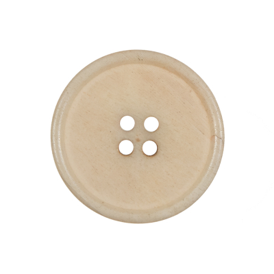 Sand Horn 4-Hole Button - 40L/25.5mm | Mood Fabrics
