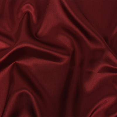 Granada Italian Red Twill Acetate Lining | Mood Fabrics