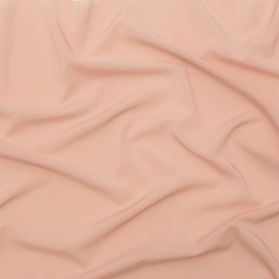 Theory Cameo Pink Stretch Polyester Crepe de Chine | Mood Fabrics