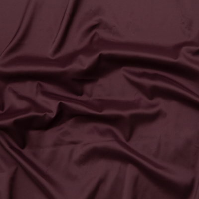 Theory Bordeaux Radiant Polyester Twill Lining | Mood Fabrics