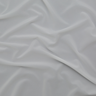 Theory White Stretch Polyester Crepe | Mood Fabrics