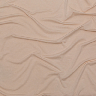 Vanilla Cream Stretch Rayon Jersey | Mood Fabrics