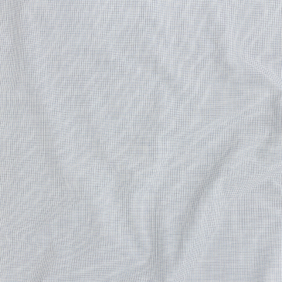 Premium Cornflower Blue and Black Graph Check Cotton Shirting | Mood Fabrics