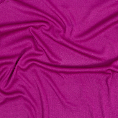Premium Luca Magenta Polyester Pongee Knit Lining | Mood Fabrics