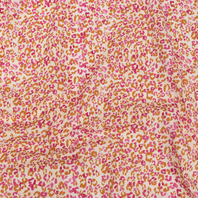 Mood Exclusive Pink Magnificent Motley Cotton Poplin | Mood Fabrics