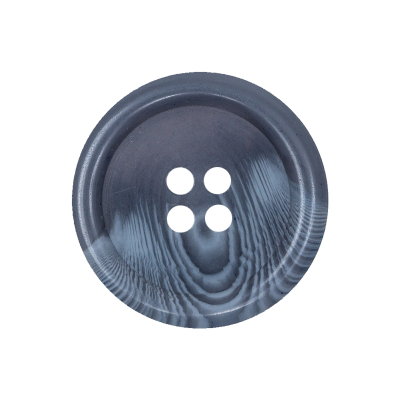 Excalibur and Stormy Weather Swirls Tire Shaped Rim Plastic Button - 40L/25.5mm | Mood Fabrics