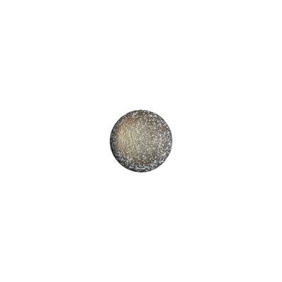 Italian Glow, White and Black Speckled Iridescent Shank Back Button - 14L/9mm | Mood Fabrics