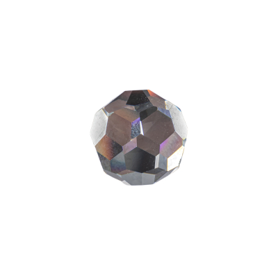 Vintage Swarovski Crystal Reverse Mirror Coated Faceted Shank Back Ball Button - 22L/14mm | Mood Fabrics