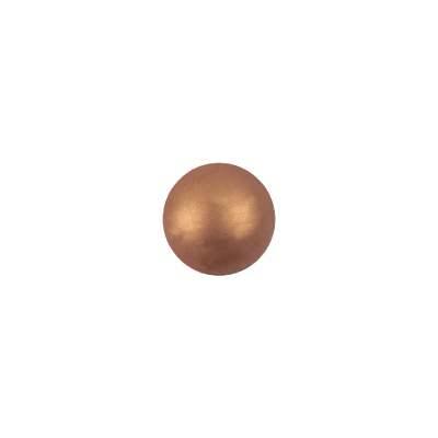 Italian Bronze Iridescent Ball Shank Back Button - 16L/10mm | Mood Fabrics