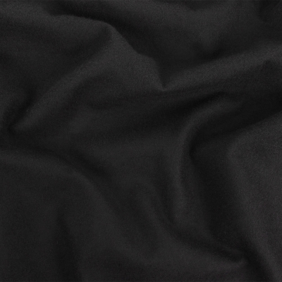 Theory Black Cotton Flannel Lining | Mood Fabrics