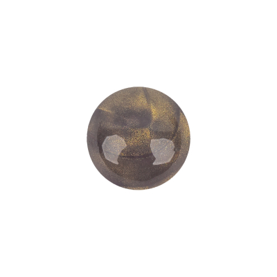 Luscious Grape and Spumante Iridescent Half Round Shank Back Button - 22L/14mm | Mood Fabrics