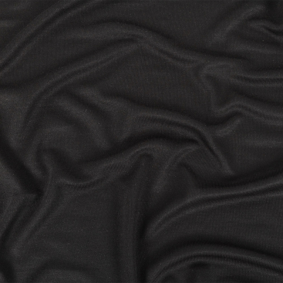 Black Beauty Rayon Interlock Knit | Mood Fabrics