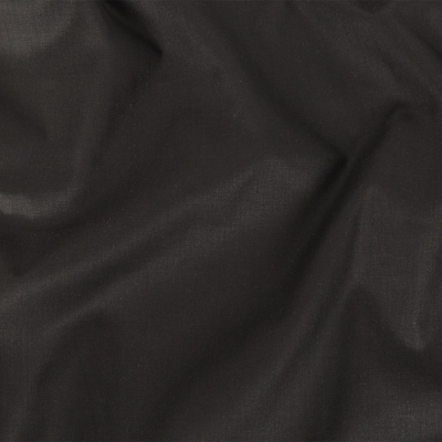 Theory Licorice Starched Cotton Twill Shirting | Mood Fabrics