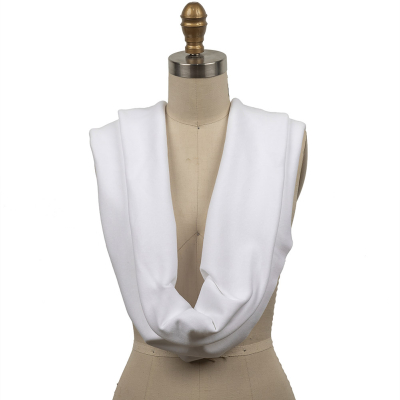 Blanc de Blanc Tubular Cotton 1x1 Rib Knit | Mood Fabrics