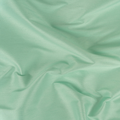 Eirian Seafoam Polyester Shantung | Mood Fabrics