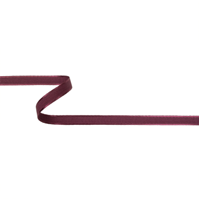 Purple Passion Satin-Edged Grosgrain Ribbon - 0.375