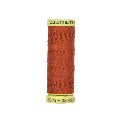 476 Copper 30m Gutermann Heavy Duty Top Stitch Thread | Mood Fabrics