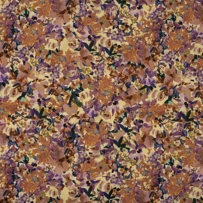 Mood Exclusive Pollock's Perennials Stretch Brushed Cotton Twill | Mood Fabrics
