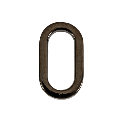 Gunmetal Oval Ring - 1