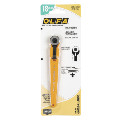 Olfa 18mm Quick Change Rotary Cutter | Mood Fabrics