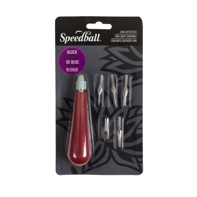 Speedball Lino Cutter Set - 6 pc | Mood Fabrics