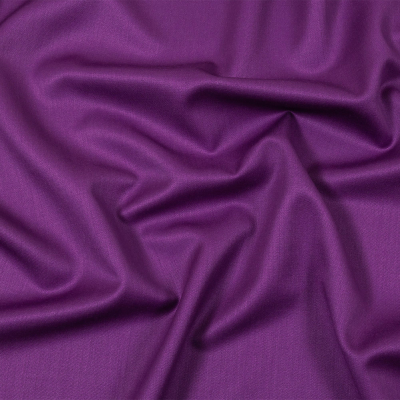 Finn Super 120 Amaranth Purple Merino Wool Suiting | Mood Fabrics