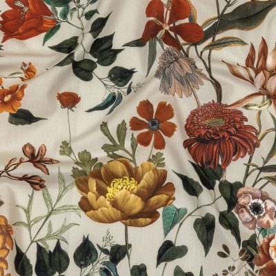 Mood Exclusive Pumice Stone Garden of Earthly Delights Cotton Voile | Mood Fabrics