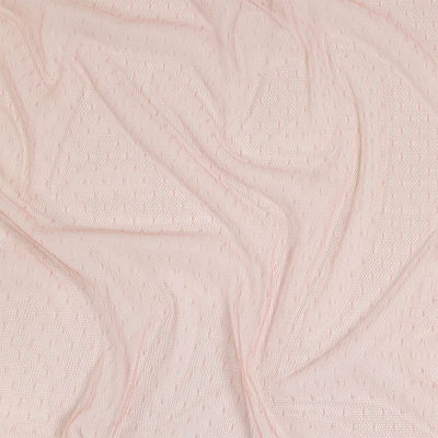 Remi Rose Point D'Esprit Tulle | Mood Fabrics