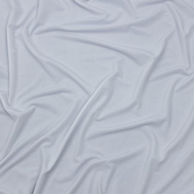 Isadora White Stretch Polyester ITY Single Jersey | Mood Fabrics