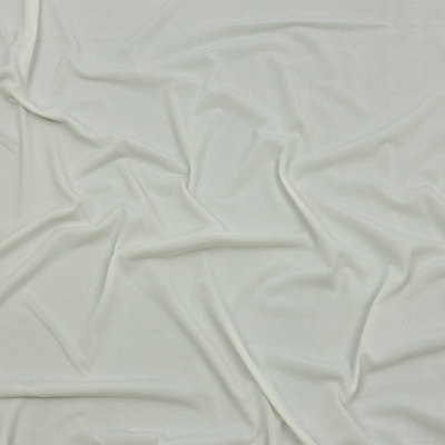 Isadora Cloud Dancer Stretch Polyester ITY Single Jersey | Mood Fabrics