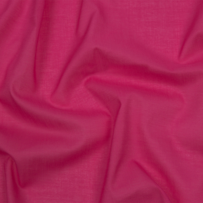 Famous Australian Designer Magenta Cotton Voile | Mood Fabrics