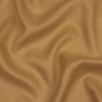 Famous Australian Designer Camel Medium Weight Linen Woven | Mood Fabrics