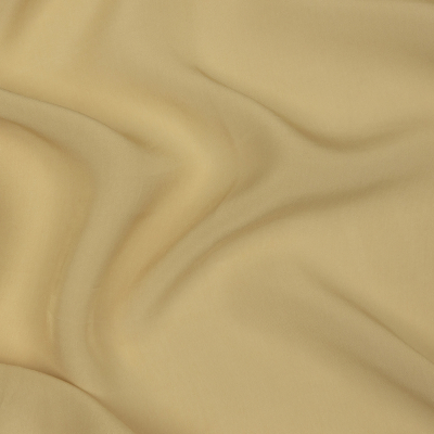 Famous Australian Designer Sand Viscose Crepe de Chine Lining | Mood Fabrics