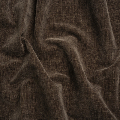 Otta Brown Polyester Chenille Woven | Mood Fabrics