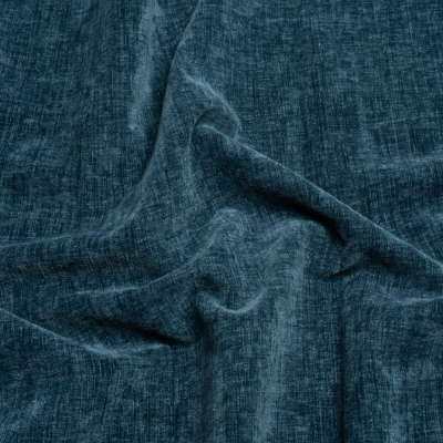 Otta Denim Polyester Chenille Woven | Mood Fabrics