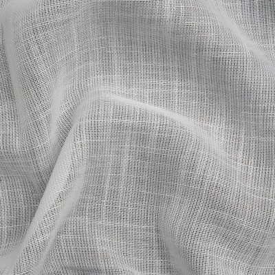Snow Linen Look Drapery Sheer Woven | Mood Fabrics
