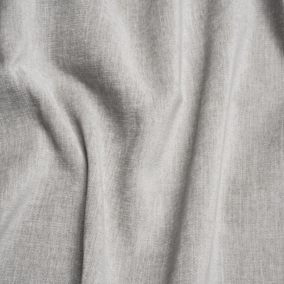 Crypton Pewter Stain Resistant Performance Upholstery Chenille Woven | Mood Fabrics