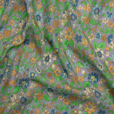 Mood Exclusive Green The Perks of Being Crinkled Cotton Gauzy Woven | Mood Fabrics