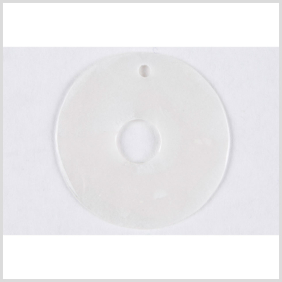 50mm White Plastic Pendant | Mood Fabrics