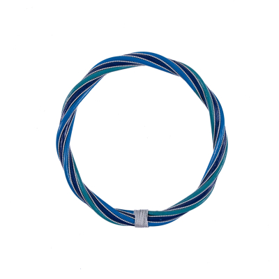 Blue Combo Rattan Handle - 6.5
