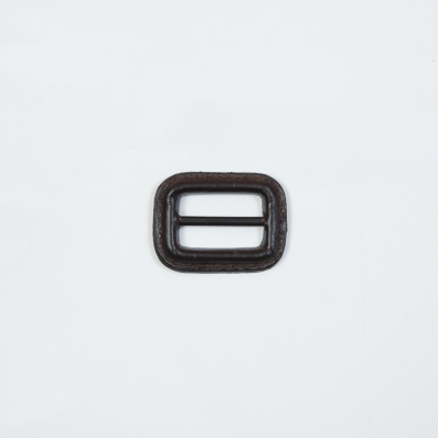 Antique Brown Leather Buckle - 1.5